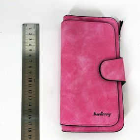 Женский кошелек клатч портмоне Baellerry Forever N2345, Компактный кошелек девочке. DO-442 Цвет: малиновый