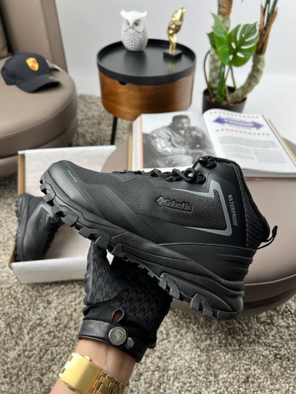 Зимові чоловічі кросівки Trailstorm Black Red Fur , В'єтнам 42 26,5 | Зображення 5