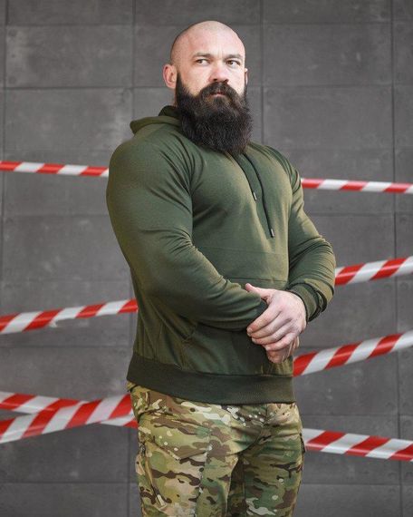 Худі maklin дрон олива НП4980 | Зображення 2