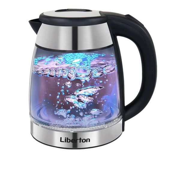 Електрочайник Liberton LEK-6833 1.8 л чорний | Зображення 1