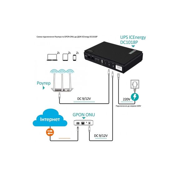 Пристрій безперебійного живлення XoKo DC1018P, 10400 mAh, black (XK-DC1018P-BK) | Зображення 5