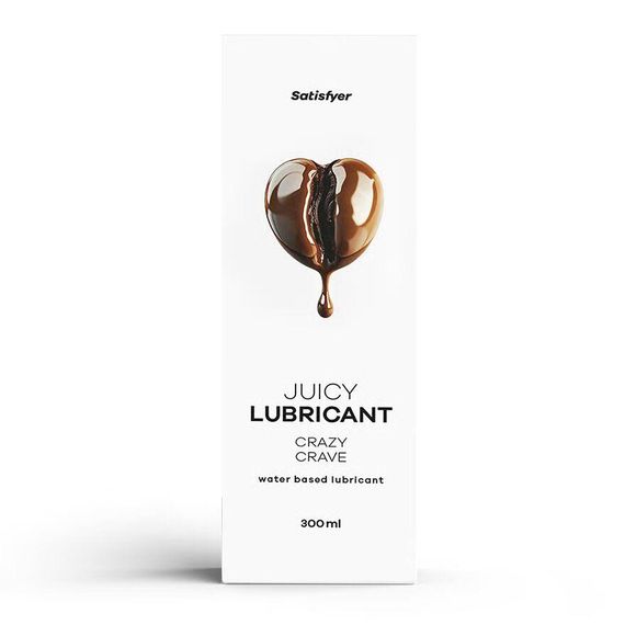 Лубрикант на водній основі Satisfyer Juicy Lubricant Crazy Crave water based 300 мл Sex Aura
