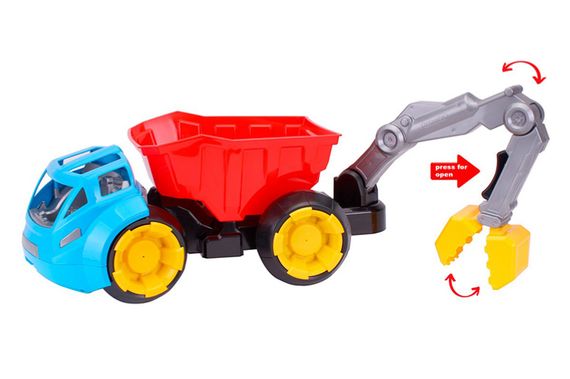 Машина самоскид 6900 з маневровим маніпулятором ТЕХНОК | Зображення 1