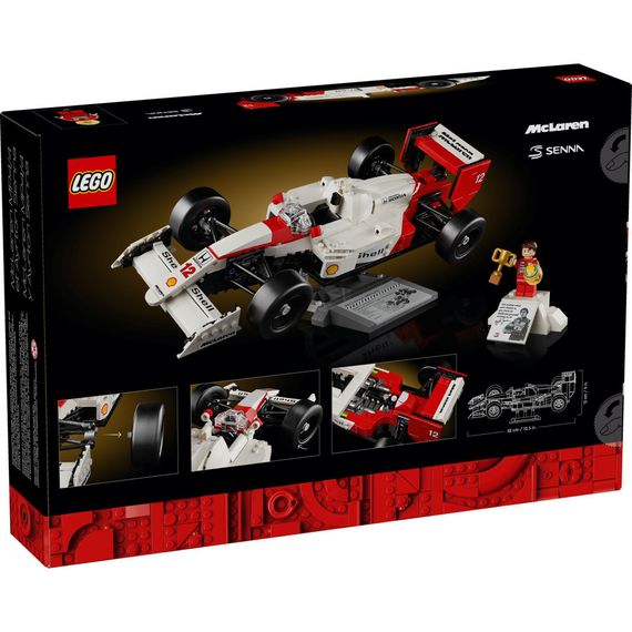 Конструктор LEGO Icons McLaren MP4/4 і Айртон Сенна (10330) | Зображення 9