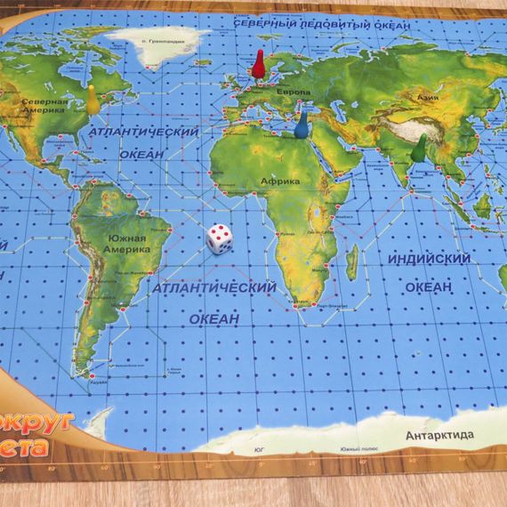 Настольная игра "Вокруг света" 0246 на укр. языке | Зображення 3