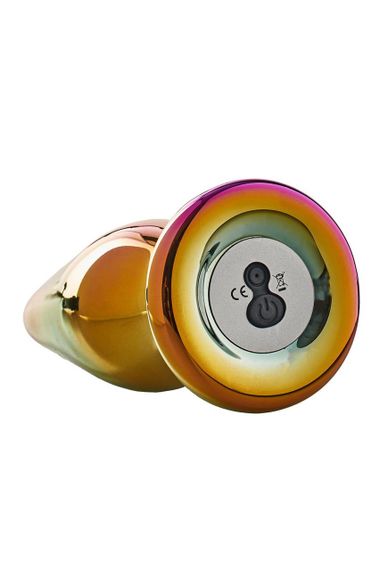 Анальна пробка з вібрацією скляна конусна Dream Toys GLAMOUR GLASS Sex Aura | Зображення 4