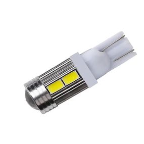 Автолампа Terra T10 / W5W, цоколь W2.1x9.5d, 5630x10smd, линза, 12V