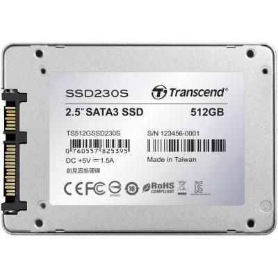 Накопитель SSD 2.5" 512GB Transcend (TS512GSSD230S) | Зображення 2