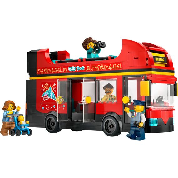 Конструктор LEGO City Червоний двоповерховий екскурсійний автобус (60407) | Зображення 1