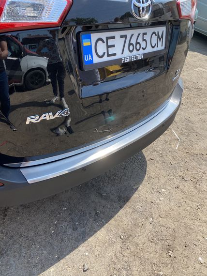 Кромка багажника OmsaLine (нерж.) для Toyota Rav 4 2013-2018 рр | Зображення 4