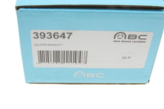 Суппорт тормозной передний  R Renault Duster Kangoo 07- d=54mm  Trw  393647 | Зображення 4
