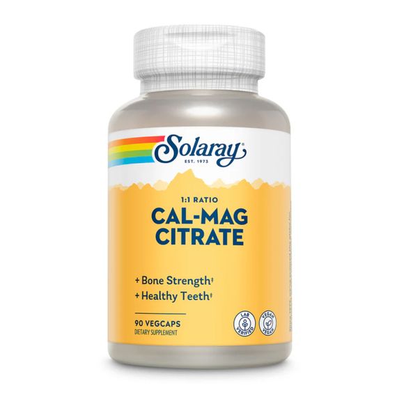 Calcium &amp; Magnesium Citrate  - 90 vcaps