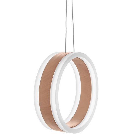 Светильник потолочный подвесной светодиодный для спальни BR-939S/24W LED Wood | Зображення 5