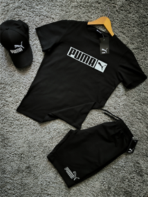Чоловічий комплект Puma (футболка + шорти)