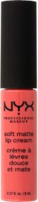NYX PROFESSIONAL MAKEUP Soft Matte Рідка матова помада, 8 мл 08 Sao Paulo