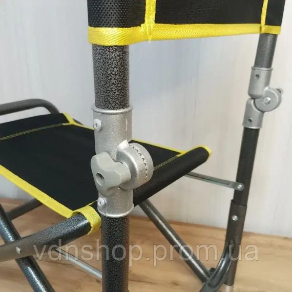 Складаний телескопічний стілець до 150 кг, ven-1252 / Стілець для рибалки / Складне крісло | Зображення 5