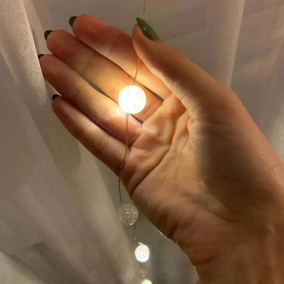 Гірлянда-штора Кульки LED XPRO 3x0,8 м (234575796_399) | Зображення 6