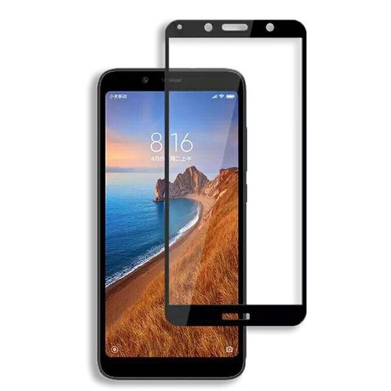 Захисне скло 2.5D на весь екран для Xiaomi Redmi 7A | Зображення 2