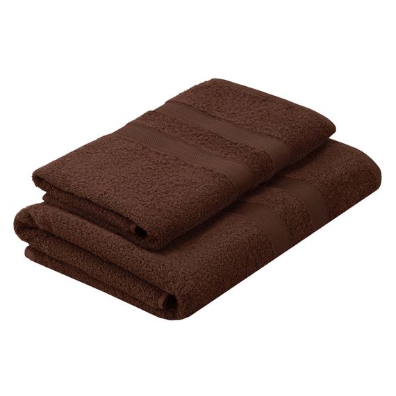Набір рушників махрових Ardesto Splendid 50х90см, 70х140см, 2шт, 100% бавовна, коричневий (ART2359BR) | Зображення 4