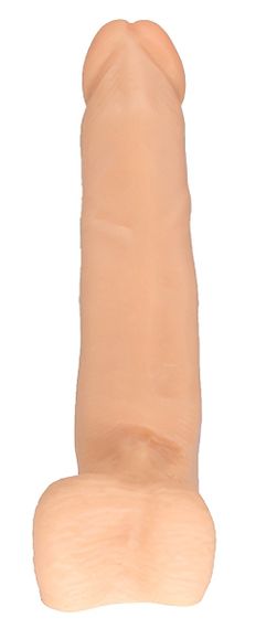 Насадка для страпону тілесна EGZO NSTR30 ( 16,5 см х 3,4 см ) Sex Aura | Зображення 3