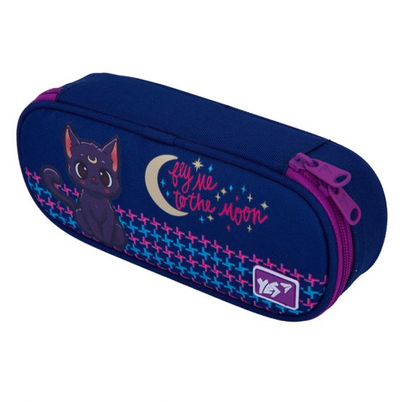 Пенал м'який YES Cat with the Moon PH-30 533696 5х9х22 см | Зображення 3