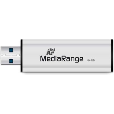 USB флеш накопитель Mediarange 64GB Black/Silver USB 3.0 (MR917) | Зображення 2