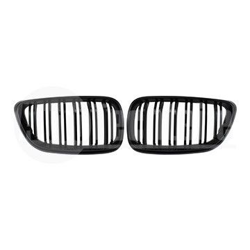 Решетки радиатора компл. BMW 2 F22 14-17 (глянц. чёрн. двойная), AutoTechteile, 708 5115, 708 5114