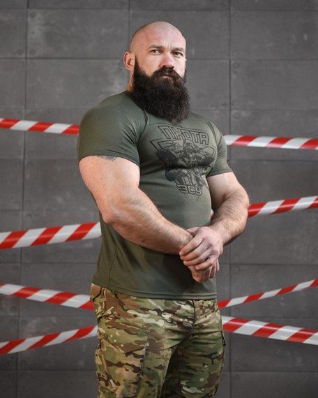 Тактична футболка потоотводящая SABUR ПИХАТА ОЛИВА ВТ6833 | Зображення 1