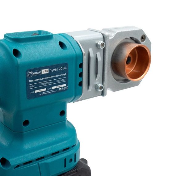 Паяльник акумуляторний PROFI-TEC PWM20BL POWERLine (без АКБ та ЗП) | Зображення 5