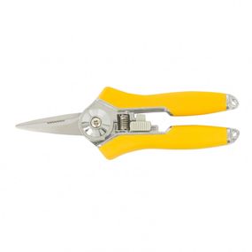 Секатор квітковий 150 мм, металеві рукоятки з гумовими вставками, LUXE Palisad 605008