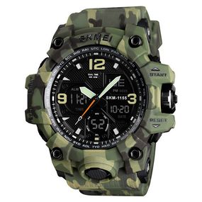 Чоловічий годинник Skmei 1155B Military Green
