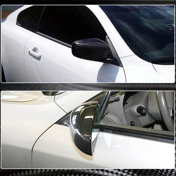 Накладки на Зеркала Карбон для Infiniti G25/G35/37 (V36/CV36) 2006-2015 гг | Зображення 3