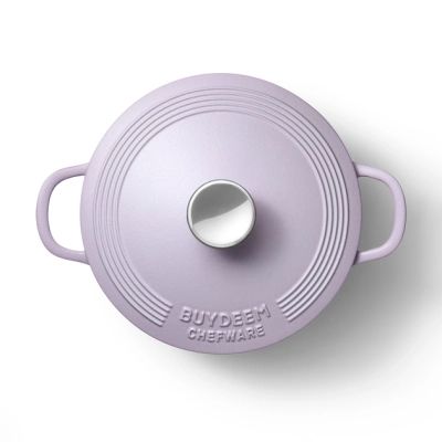 Гусятниця Buydeem CP521 Petal Purple чавунна емальована 2.9 л (CP521-PP) | Зображення 3