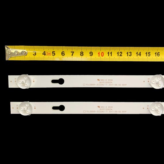 Підсвітка TCL32D05-ZC22AG-12 TCL32D05-ZC22AG-16 303TC320039 32" 565mm 5-led 6V 2 шт. | Зображення 3