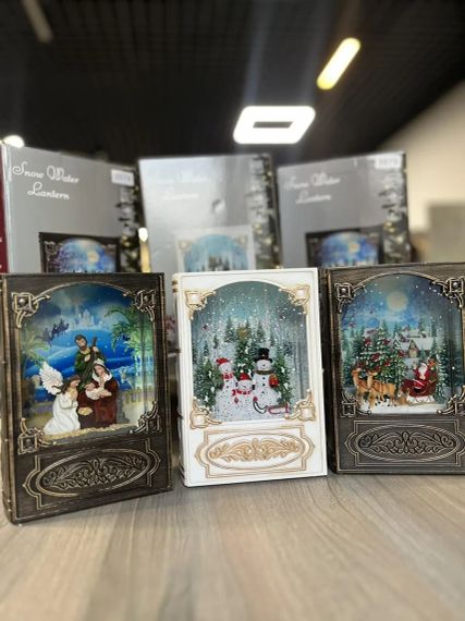 Різдвяна ніч Новорічний музичний нічник-світильник XMAS WDL 24023B | Зображення 5