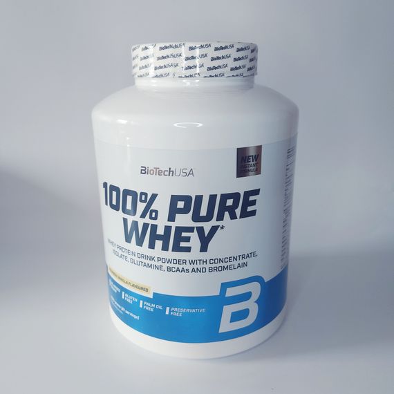Сывороточный протеин 100% Pure Whey BioTechUSA 2270 грам | Зображення 1