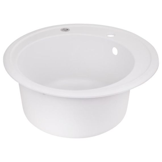 Кухонна мийка Lidz D510/200 WHI-01 (LIDZWHI01D510200) | Зображення 3