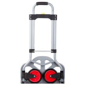 Візок ручний складаний до 60 кг, 385*375*960, колеса 130 мм, (сталевий) INTERTOOL LT-90061