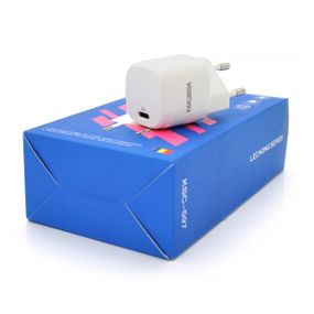 СЗУ AC100-240V KAKUSIGA KSC-597 LECHONG PD20W  fast charger, White, Box