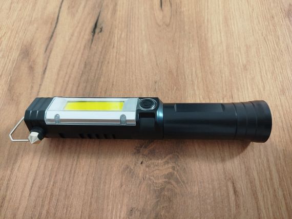 Ліхтар-лампа світлодіодний похідний багатофункціональний з USB (KXK-902) | Зображення 2
