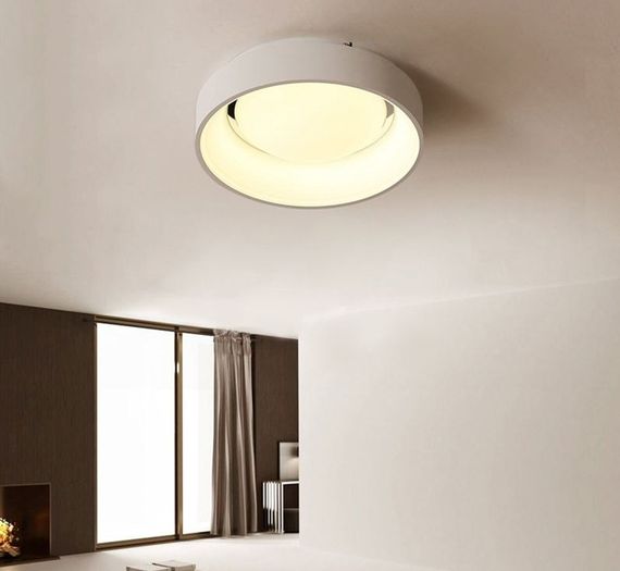 Светильник светодиодный настенно-потолочный накладной WBL-28C/30W*2 WH | Зображення 5