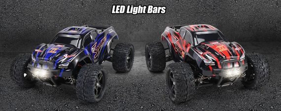 Машинка на радіокеруванні Remo Hobby 1635 S Max 2 Brushless 1/16 Монстер Трак Синій (S Truck) | Зображення 4