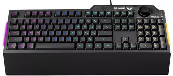 Клавіатура мембранна ASUS TUF Gaming K1 90MP01X0-BKMA00 | Зображення 3