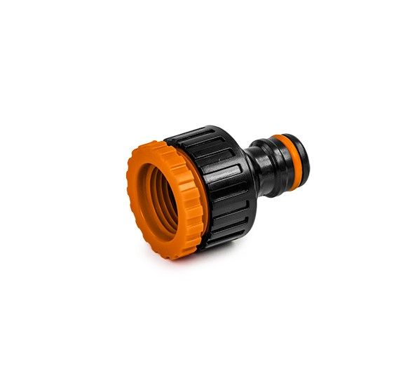 Адаптер на кран Bradas редукційний із внутрішньою різьбою 3/4" / 1/2" BLACK LINE ECO-PWB2198L з ярликом