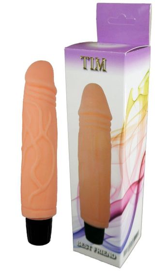 Вібратор BOSS Cyberskin - TIM, ( 7 режимів вібрації, довжина 20 см, діаметр 4,2 см ) BS4600007 sexstyle | Зображення 1