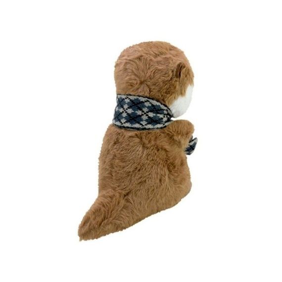 Детская мягкая игрушка "Выдреныш" C8501 с ракушкой, размер 28 см | Зображення 2