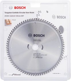 Диск пильный Bosch Eco WO 254x30-80T (2608644384)