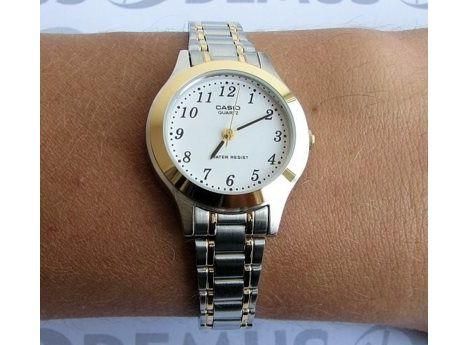 Красиві жіночі кварцові годинники наручні оригінальні Японія Casio Collection LTP-1263PG-7BEF | Зображення 3