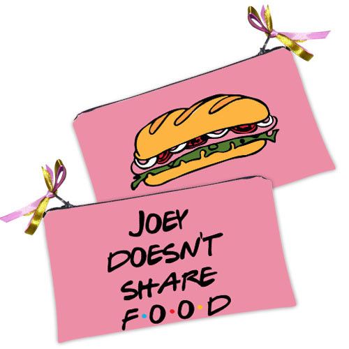 Косметичка жіноча Joey doesn't share food 20х12 см (K_DR006)