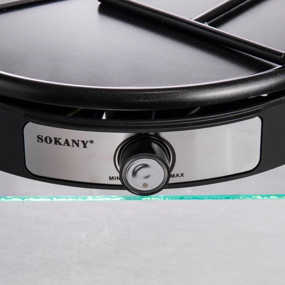 Млинниця електрична Sokany SK-08131 електромлинниця Ø37 см | Зображення 6